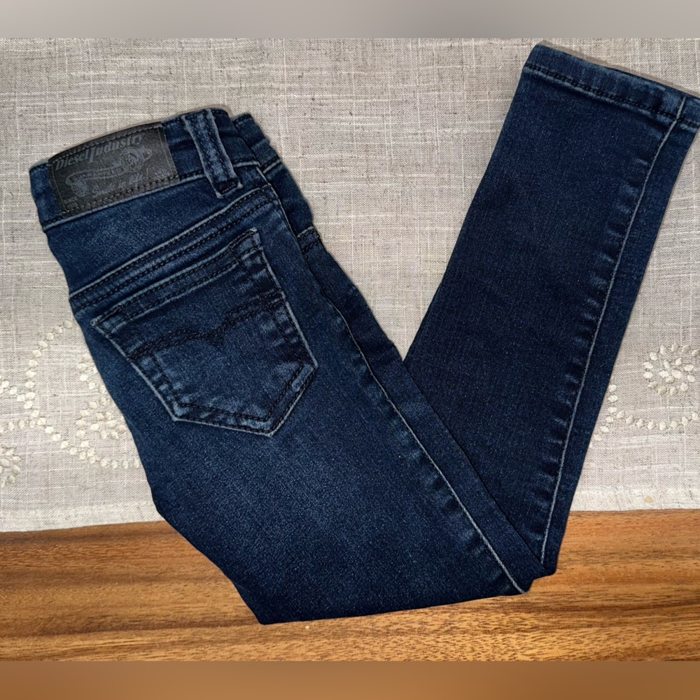 Diesel Denim Jeans Girls Size 4T 100% Authentic - Excellent Good Condition EUC